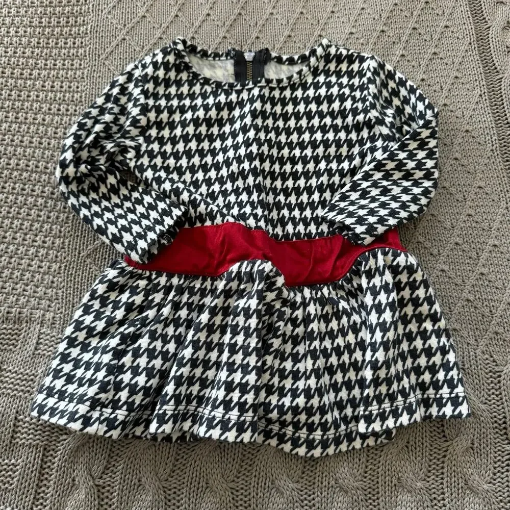 Persnickety houndstooth Peplum Top ~ 3